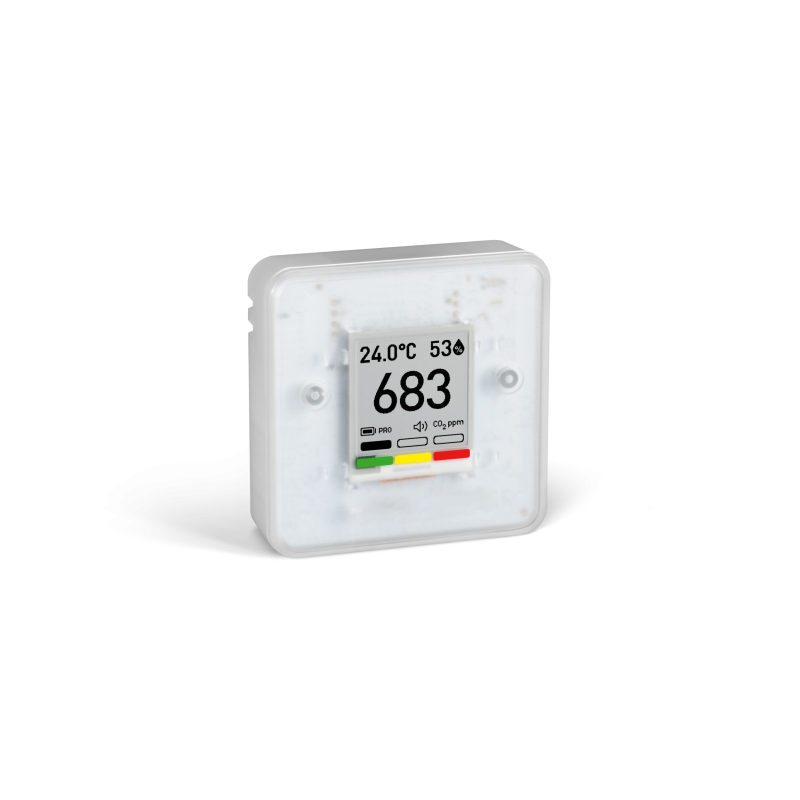 Luftkvalitetsmätning CO2-fukt, temperaturtryck