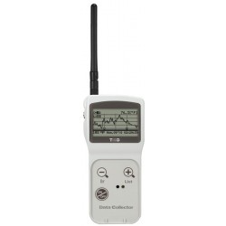 Handheld data collector and programs for wireless T&D data logge
