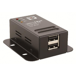 2Port USB2.0, extender, 50 meters, LAN, POC,