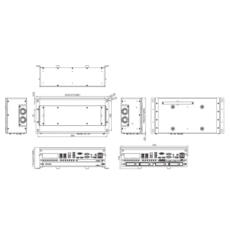 GPU industrial AI I7,I9 of Intel and Nvidia/AMD GPU support GP-3000-R10