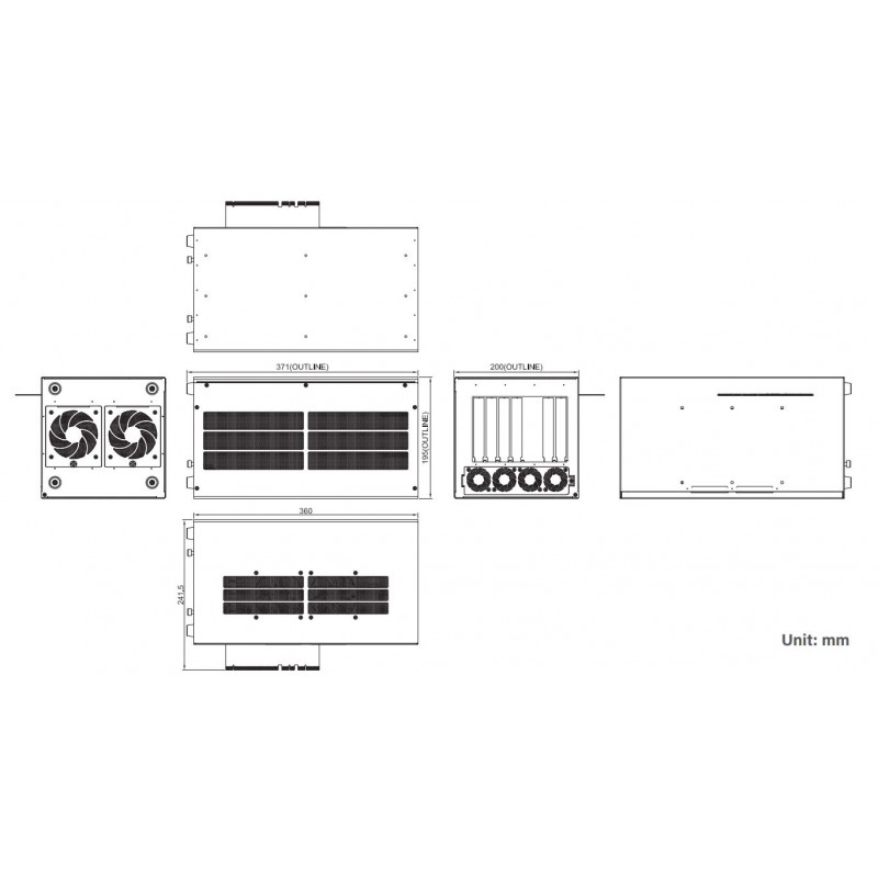 Utöka din industriella datorkraft med IPC-GEN8/9-GPU-2PCIE expansionsbox