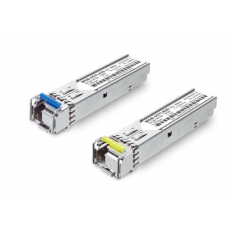 2500 Mbit SFP modul 2500Base-X, Single Mode, WDM TX1310, RX 1550nm