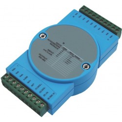 8 x analoge indgange, maks. +/-10 volt, 16bit, RS 485forVia RS485 bus