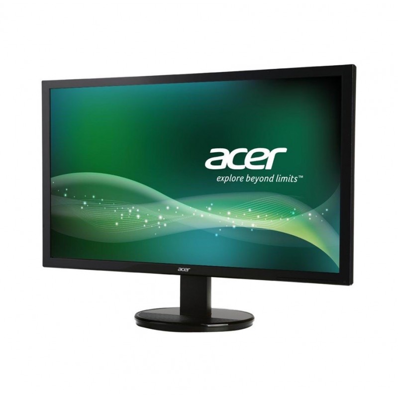 24" TFT VESA100-monterad skärm 1920 x 1080p (16:9), DVI, VGA. Acer K242HLbd