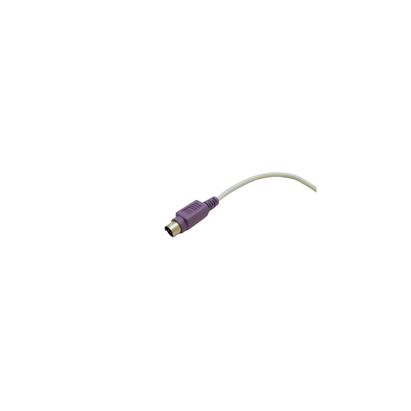 Beige keyboard for PS / 2 keyboard with PS2 Connect DIN6 mini, German layout