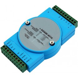 ICPDAS I-7021 has a 1 x analog output, 0 to +10 volts, 0-20mA, 4-20MA, 12bit, RS485