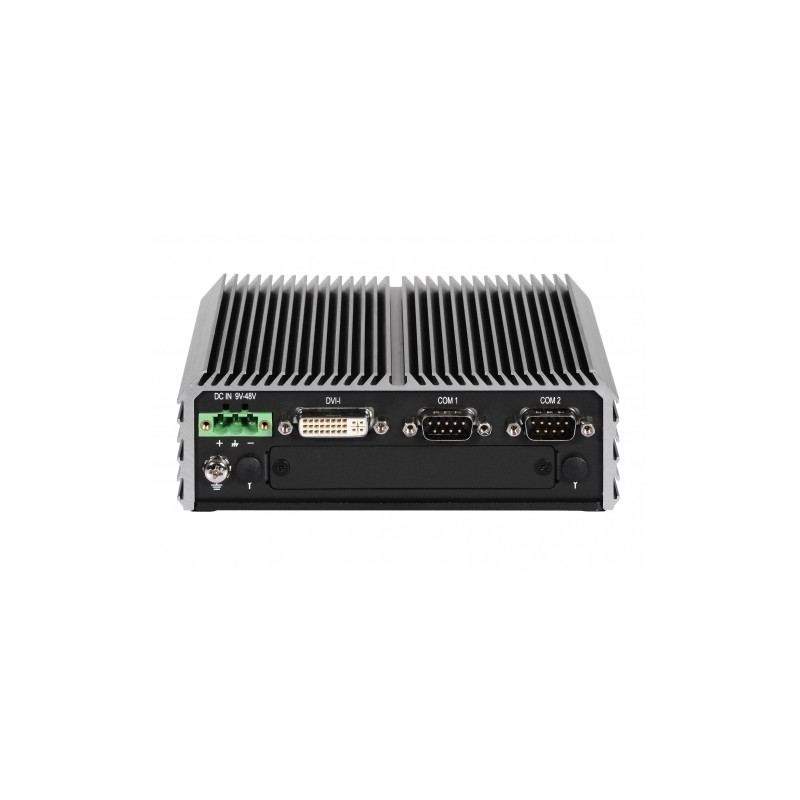 Compact fanless PC with Quad Core Atom CPU