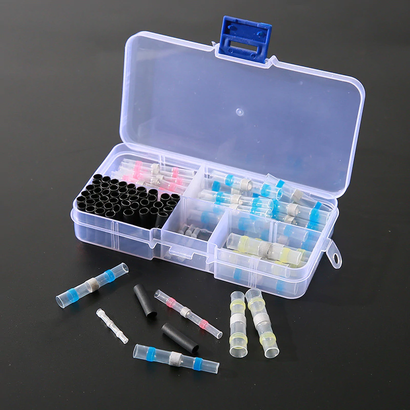 Shrinkeflex med löd och lim