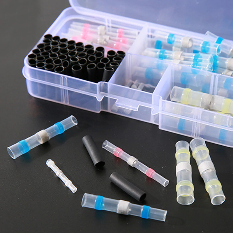 Shrinkeflex med löd och lim