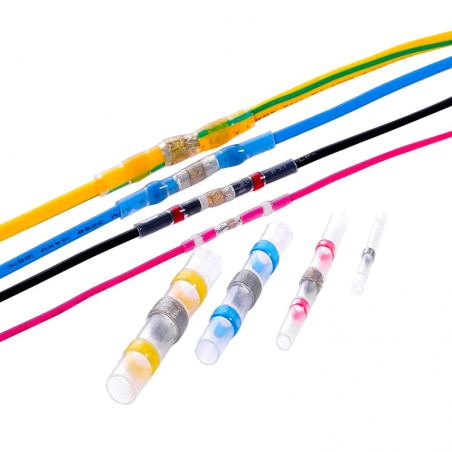 Shrinkeflex med löd och lim