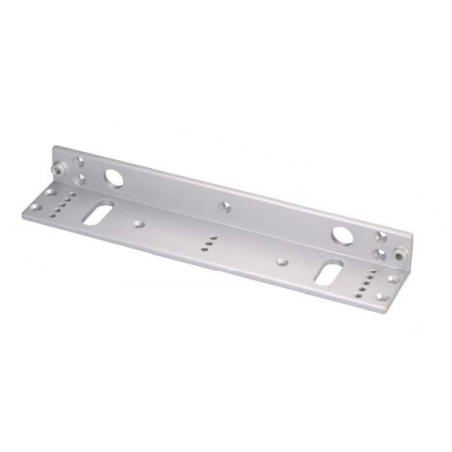 Vinkelfäste för dörrmagnet på utåtvänd dörr