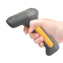 Wireless QR, 2D and 1D barcode scanner with base USB. Bluetooth and 2.4GHz