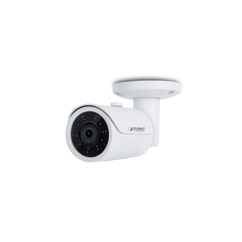 2MP Outdoor IP Bullet Camera with Smart IR & H.265 Compression