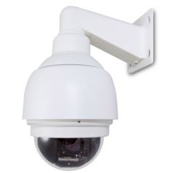 2 Megapixel outdoor IP Speed ​​dome camera. 20x optical zoom 4.7-94mm. IR light. Pan / Tilt.