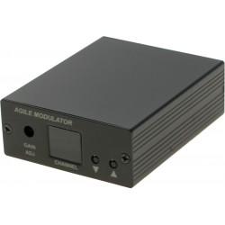 TV RF modulator for video - sends the image on antenna cable. Analogue TV. UHF band