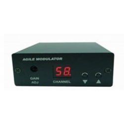 TV RF modulator for video - sends the image on antenna cable. Analogue TV. UHF band