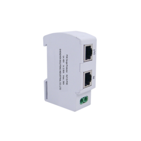 Transientskydd av nätverket. Upp till 100 / 1000Mbit.