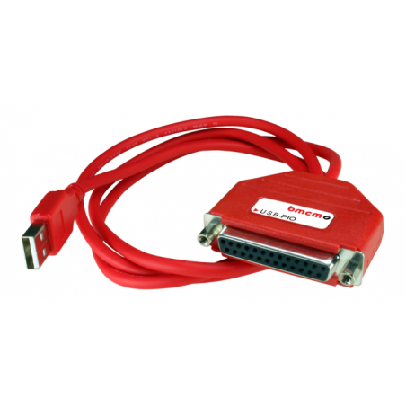 24 programmerbare I/O porte via USB. 5 volt TTL/CMOS