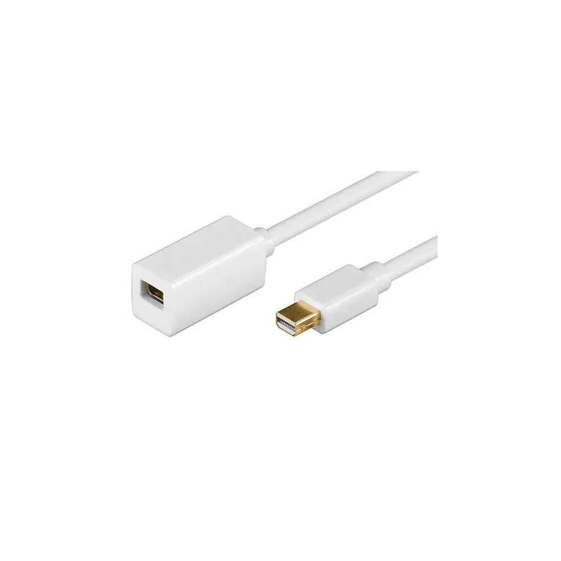 DisplayPort cable. DP mini male to mini DP female 2 meters