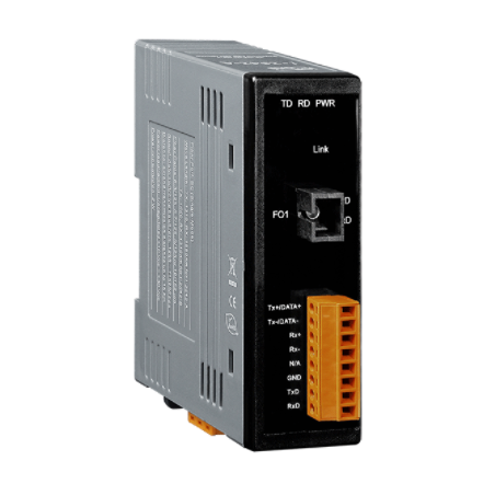 RS232 / RS422 / RS485 seriella signaler över single mode fiber