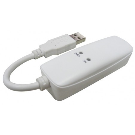 Externt 56K modem för USB, För data- och faxanvändning över analog telefonlinje
