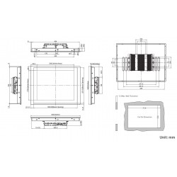 17" 5:4 Industrial Panel PC with Capacitive Touch