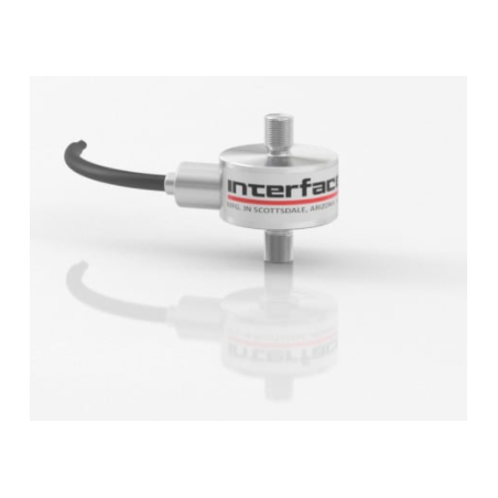 Mini vejecelle serie til tryk- og trækmåling udført i rustfrit stål. Varianter fra 22N til 2200N