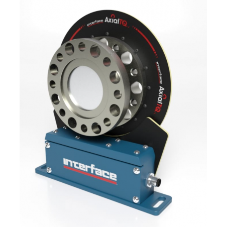 Lastcell för mätning av vridmoment. Roterar med trådlös överföring till bas. Spänning, frekvens eller USB