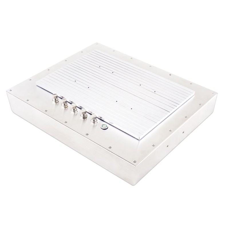 Rustfri ståæ 304 panel PC blæserløs i3,i5,i7 med touch, RS232, USB til windows 7/10