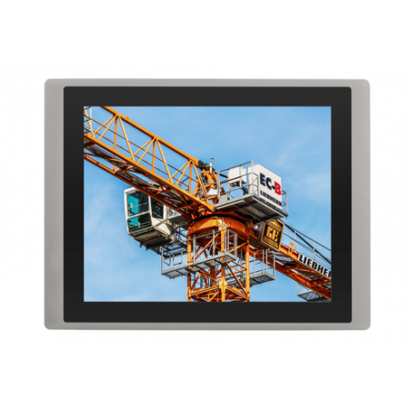 19" Modular Monitor TFT-LCD, Kapacitiv touch, IP65 Front