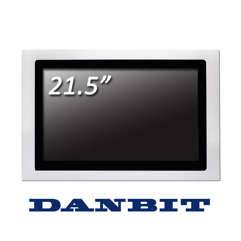 High brightness, sunlight readable, Industrial Panel PC 21.5 LCD with Touch