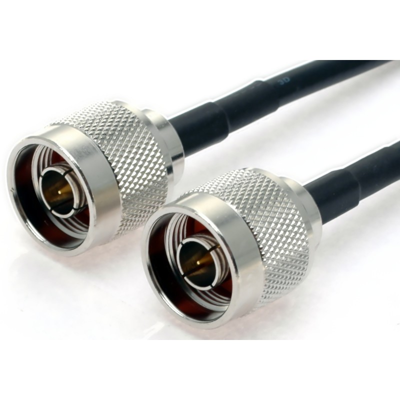 Coax antenna cable Wifi, LTE, GSM, N-type male to N-type male