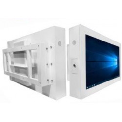 32" Outdoor Panel PC waterproof High nits 1500 for sunlight with automatic light sensor