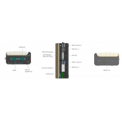 Industrial PC fanless with PoE + serial ports for your shine mounting