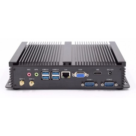 Fläktlös Embedded PC I5 Gen.8: Dual Display, 16 GB RAM, USB 3.0/2.0