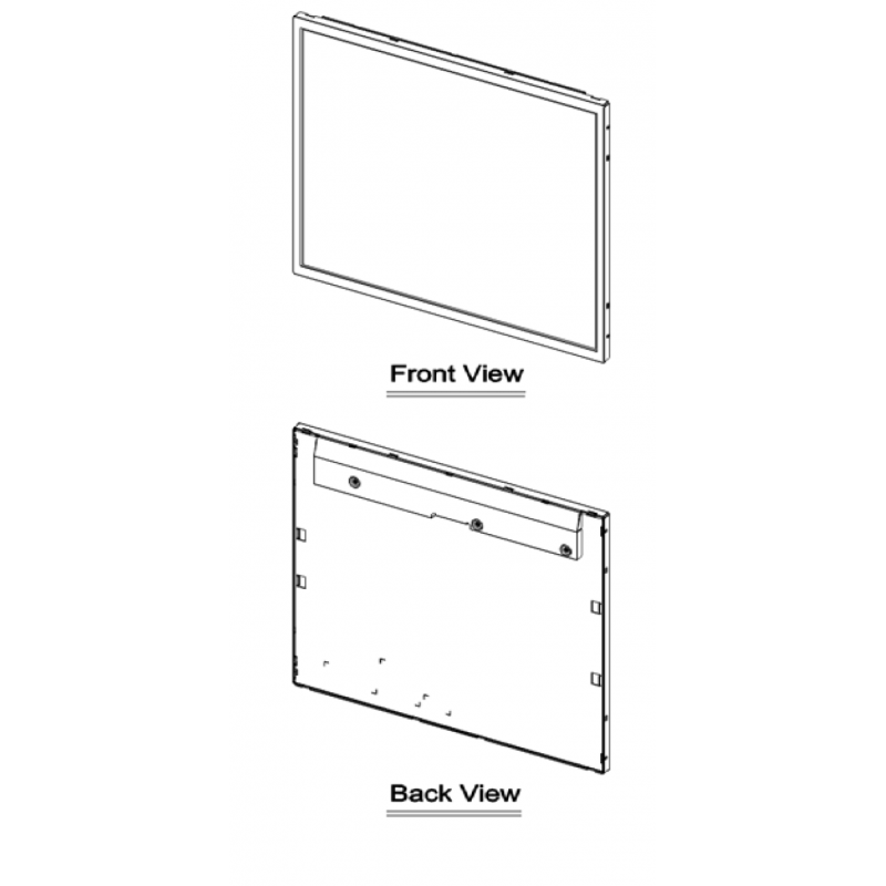17" Sunlight Readable TFT Display - Low Power & High Def