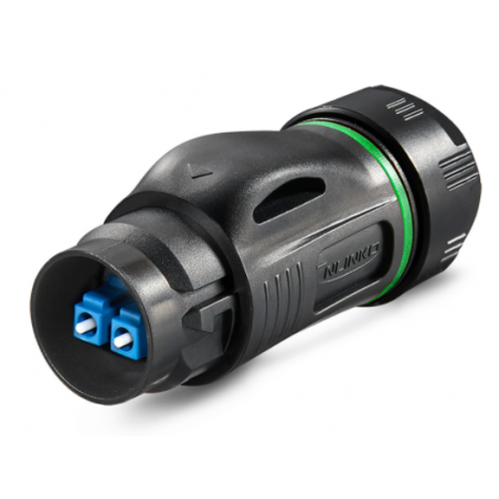 IP67 Vattentät Fiberkabel Hus för LC Single Mode Fiberkabel.