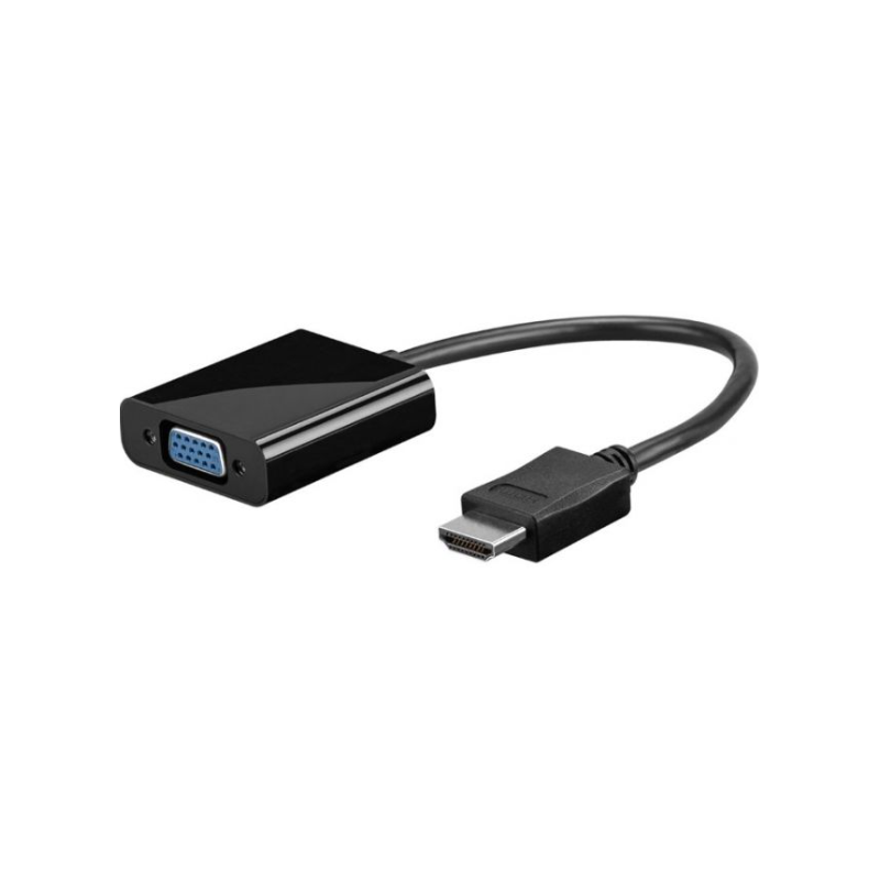 HDMI HD to VGA Adapter converter. HDMI male, 20cm cable, VGA female