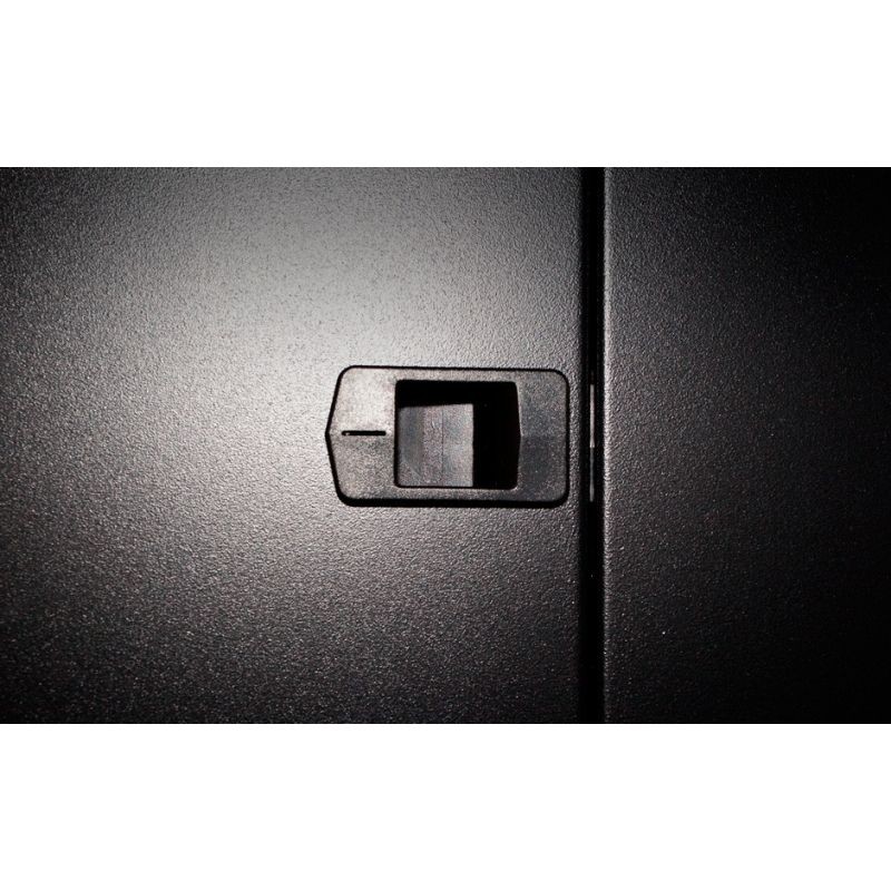 22U 19" rack cabinet with glass door and lock