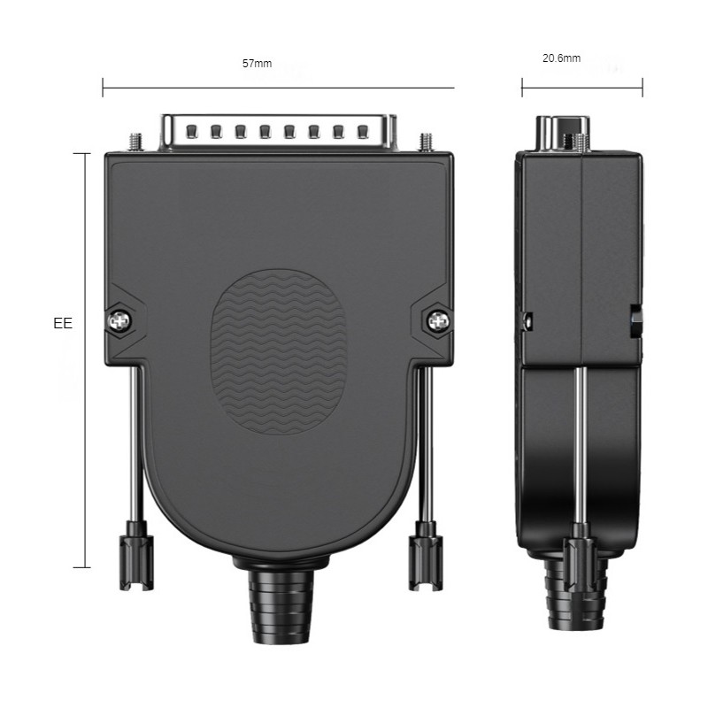 DB25 hankopplingsplint, Breakout box LPT