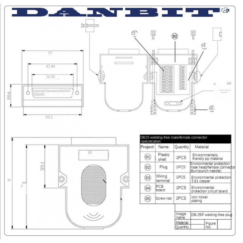 DB25 hankopplingsplint, Breakout box LPT