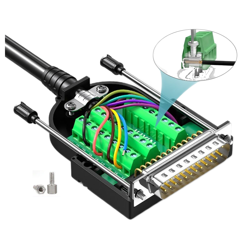 DB25 hankopplingsplint, Breakout box LPT