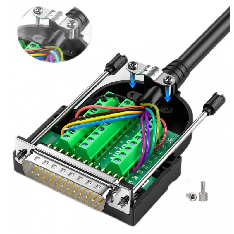 DB25 hankopplingsplint, Breakout box LPT