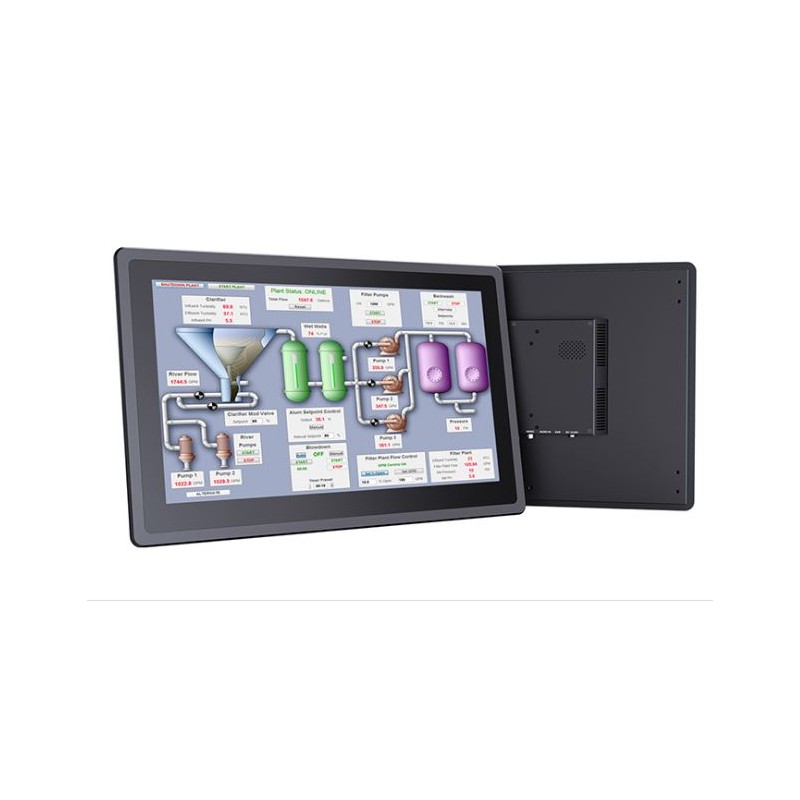 21.5" Panel monitor 1000nits is powerful brightness, PCAP. Comes with VESA or panel mounting HDMI, VGA, AV