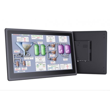 21,5" Panelmonitor 1000nits är kraftfull ljusstyrka, PCAP. Levereras med VESA eller panelmontering HDMI, VGA, AV