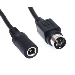 DC Adapter Plug to Jack Connector | 5.5x2.1mm/2.5mm