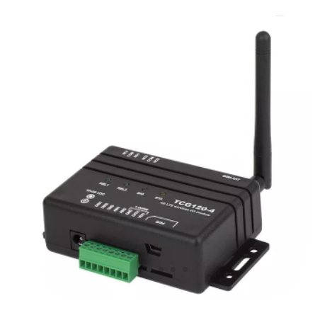 4G LTE-larm och fjärrkontroll, 2 x digital ingång, 2 x analog, 2 x reläutgång, 1-tråd för sensor, MQTT