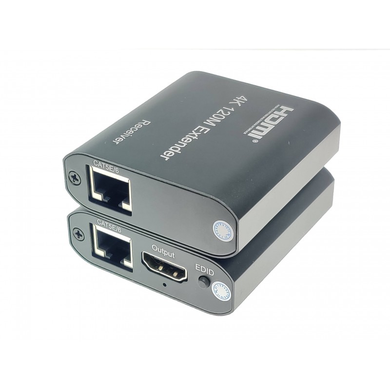 4K HDMI-förlängning över nätverkskabel (120m)