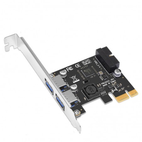 PCI-e-kort med 19-stifts USB 3.0