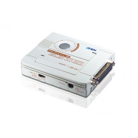 Aten AF-241 skrivarswitch DB25 IEEE-1284 Parallellport LPT